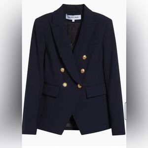 Veronica Beard Miller Dickey Jacket Navy size :4 NWOT